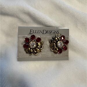 NWT Vintage Clip On Earrings
